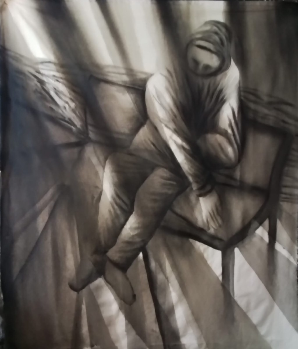 Acrylic on canvas, 120cm x&nbsp;135cm